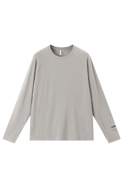 Women's Summer Wool Long Sleeve Outdoor Anti-Odor Tee