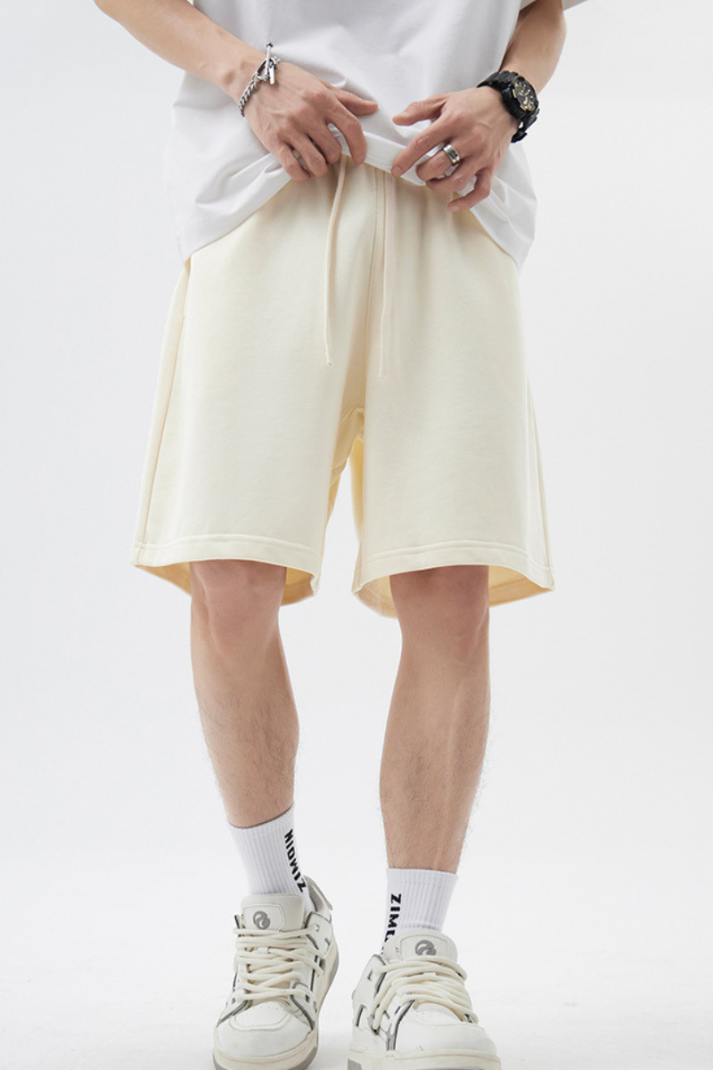 Men's Spring Summer 340g Terry FOG Style Oversized Shorts