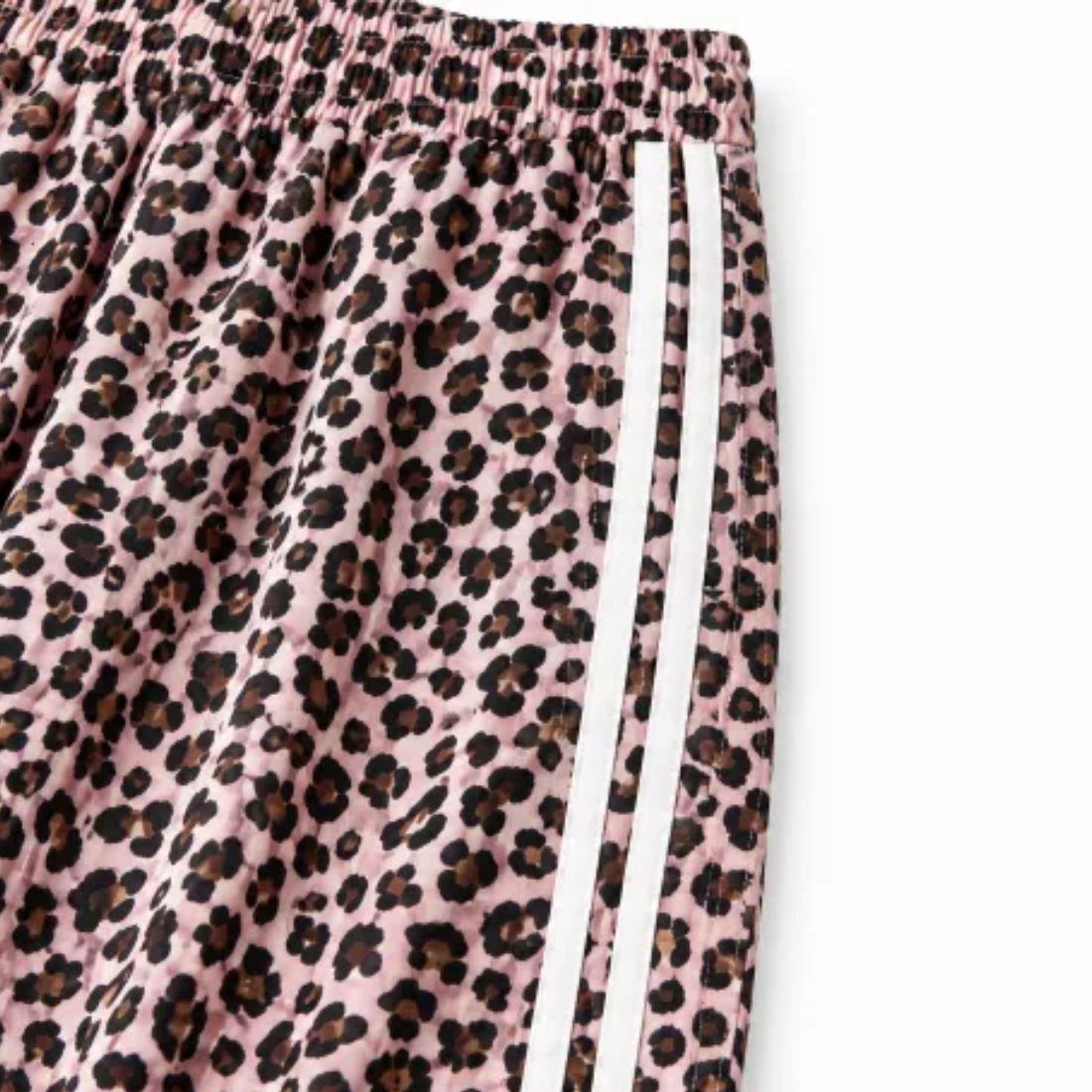 Women Fall Clothing Casual Leopard Stripe Wide Leg Pants