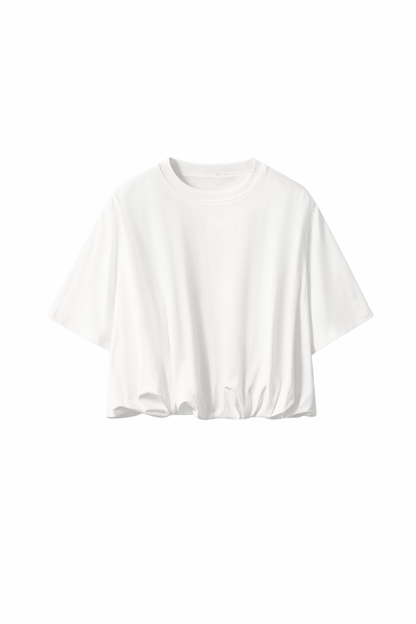 Unisex Summer Cropped T-Shirt