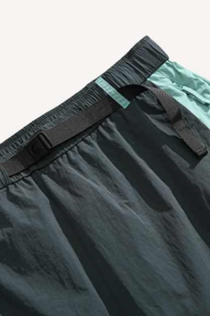 Unisex Quick Dry A-Line Colorblock Cargo Skort AntiExpo
