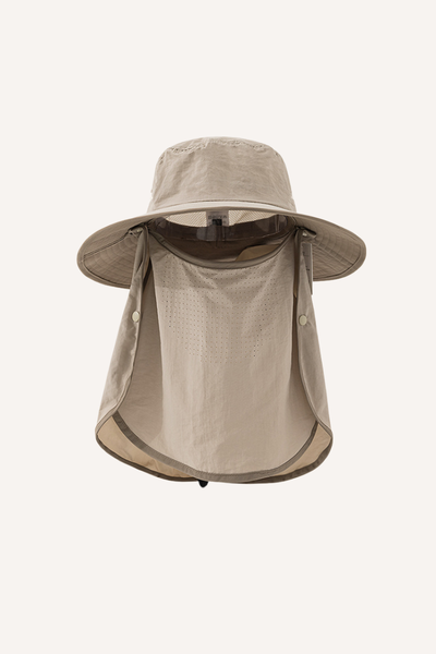 Unisex Summer UPF Sun Hat Neck Flap Fishing Hiking