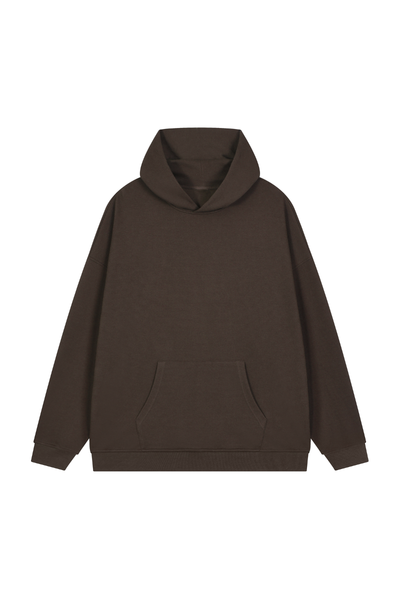 Unisex Fall Clothing Waffle-Texture Pullover Hoodie