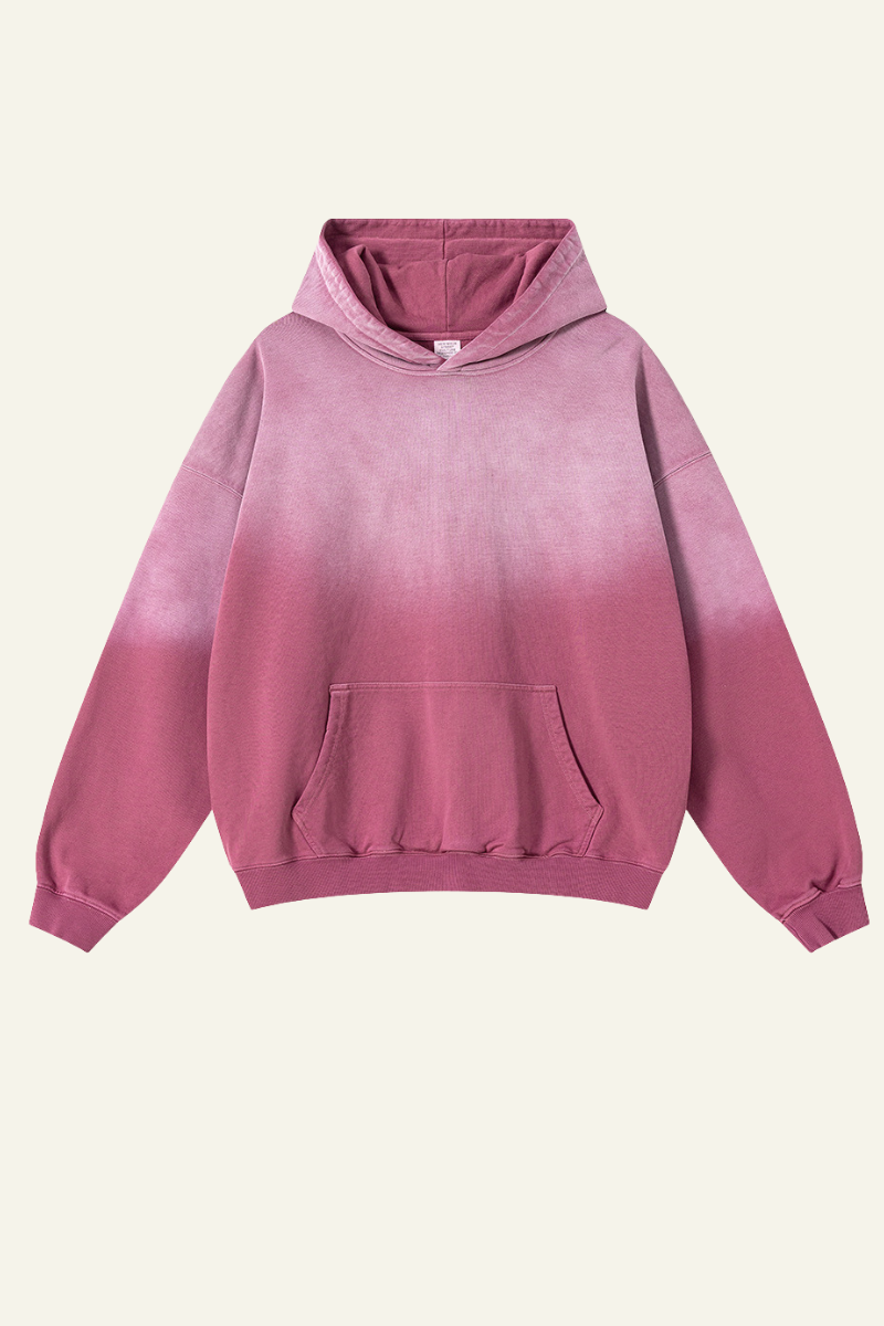 Men's 480 Heavyweight Vintage Gradient Color Cotton Hoodie