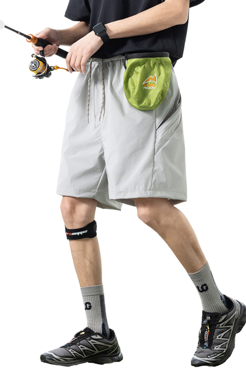Unisex Summer Outdoor Light Waterproof Cargo Shorts
