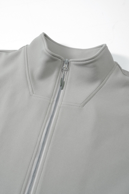 Men's Streetwear Stand Collar Full-Zipper Jacket