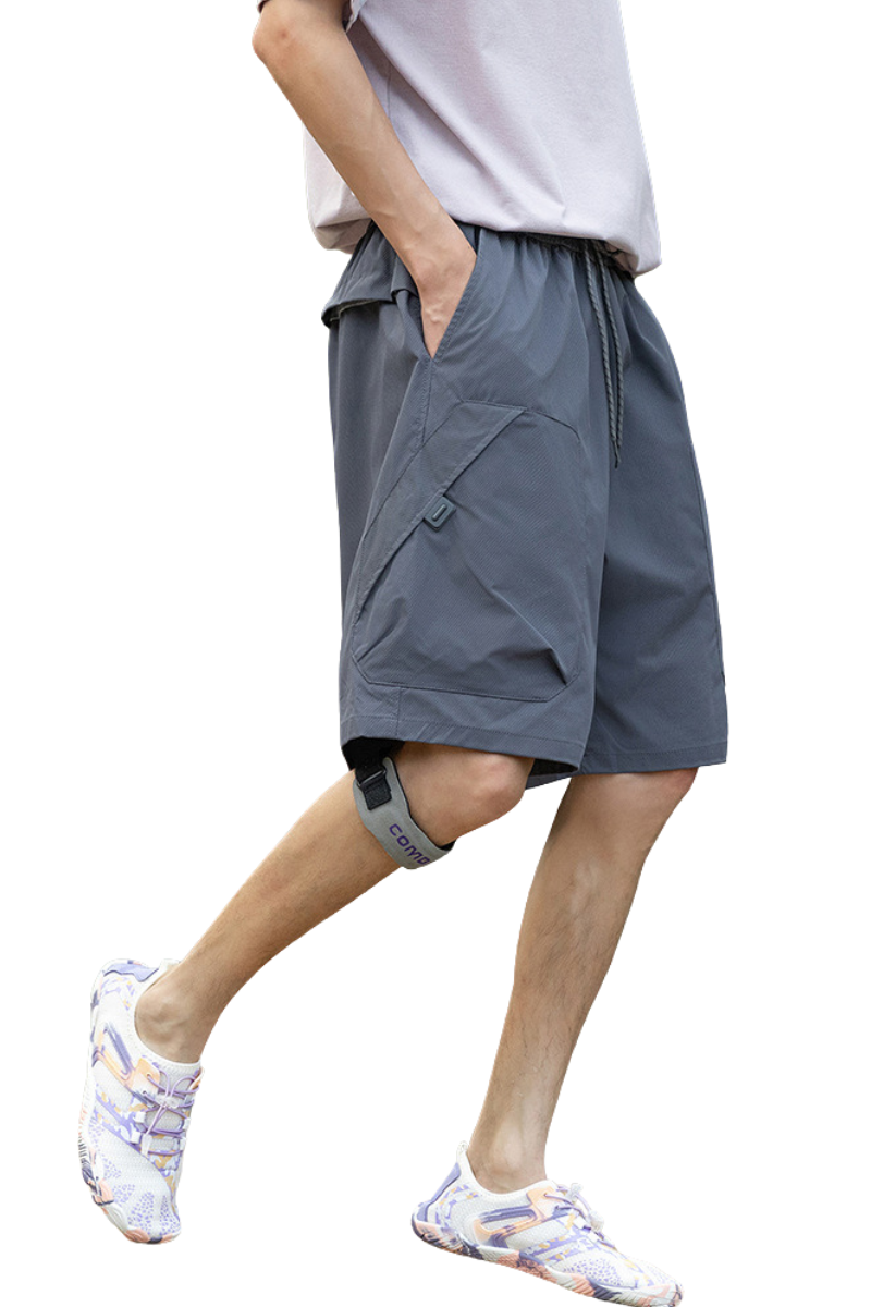 Unisex Summer Hiking Tech Cargo Multi-Pocket 5" Shorts