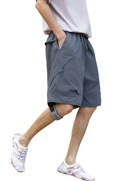 Unisex Summer Hiking Tech Cargo Multi-Pocket 5" Shorts