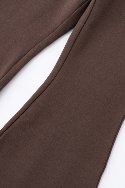 Women's Slimming Pleated waist Flared Pants
