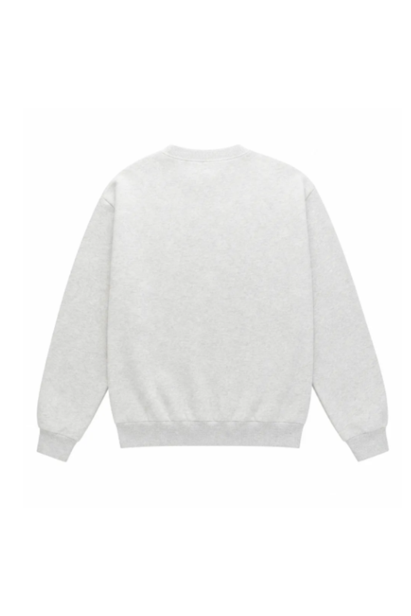 Men Winter Fleece Lined Crew Neck Oversized Sweatshirt