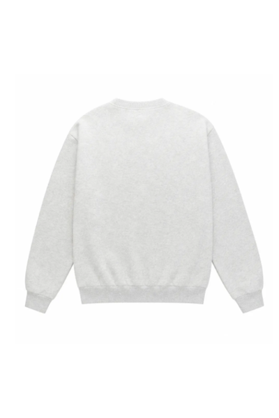 Men Winter Fleece Lined Crew Neck Oversized Sweatshirt