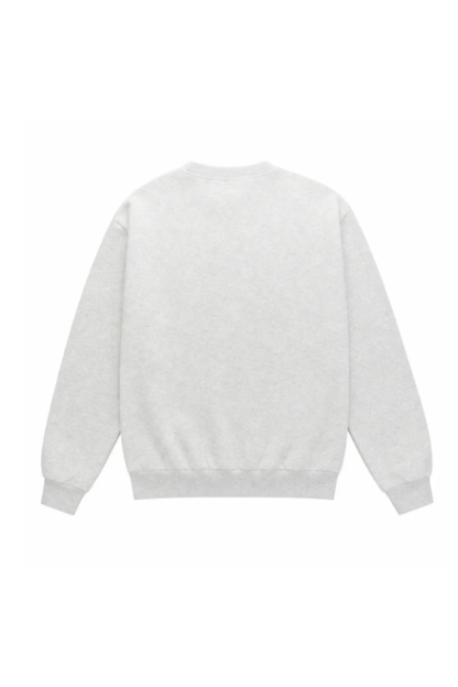 Men Winter Fleece Lined Crew Neck Oversized Sweatshirt