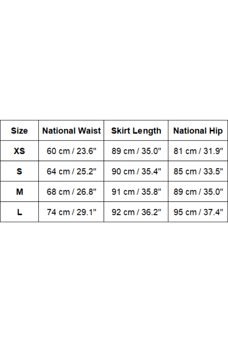 Women's High Waist Back Slit Denim Midi Skirt