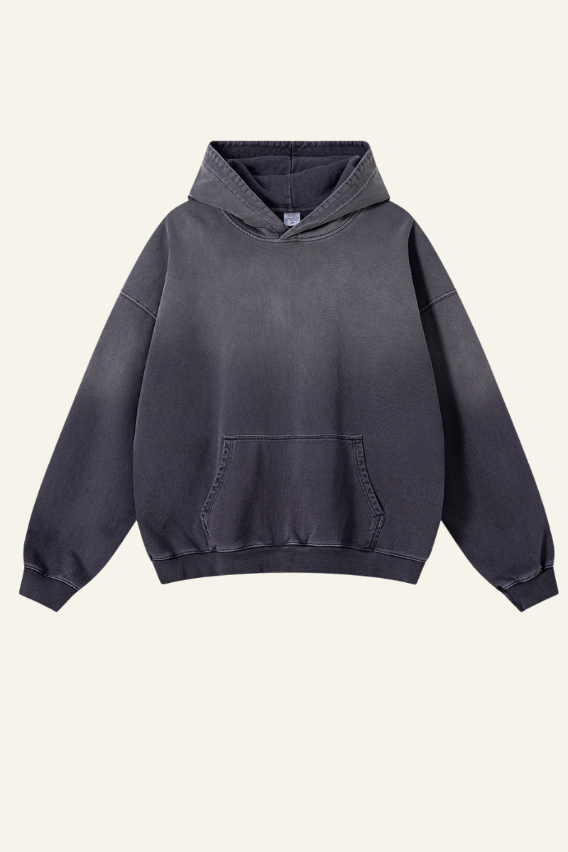 Men's 480 Heavyweight Vintage Gradient Color Cotton Hoodie