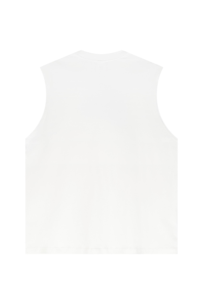 Unisex Summer Lyocell Cooling Paneled Loose Tank Top