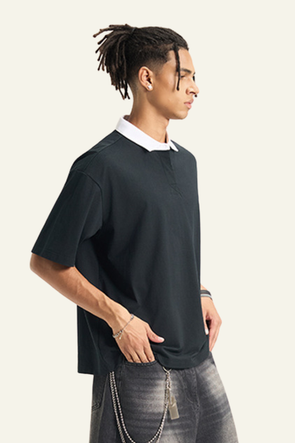 Men's Polo Collar Athletic T-Shirt