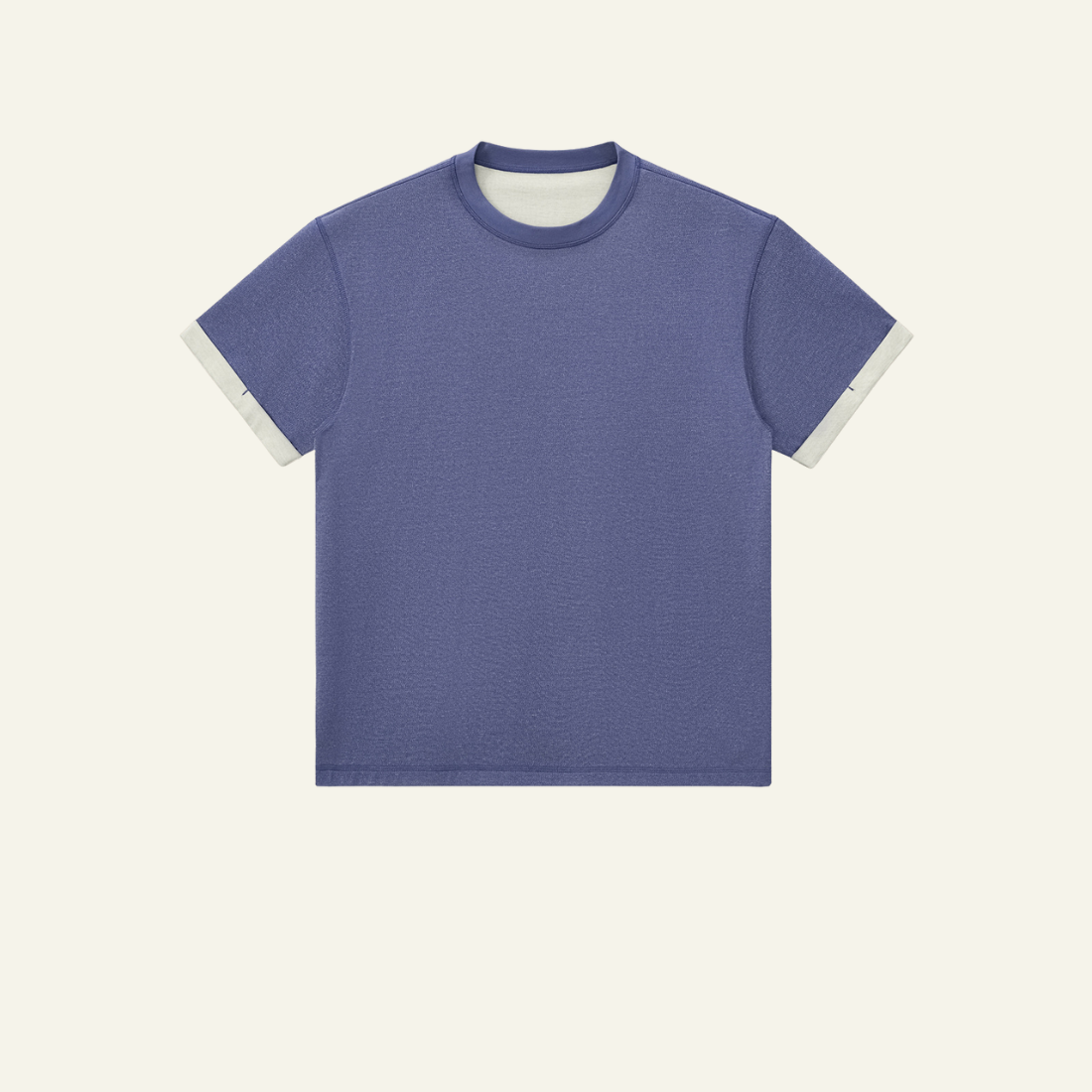 Men's Color-blocked Base Layer Short-sleeved T-shirt