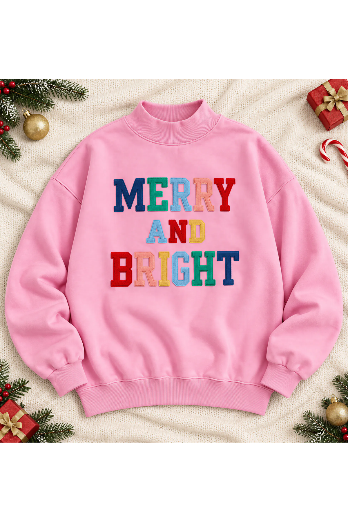 Women's Fall Christmas Loose Letter Print Sweatshirt