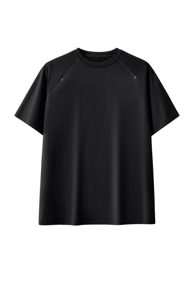 Women's 7A Antibacterial Cotton 3D Patchwork Tee