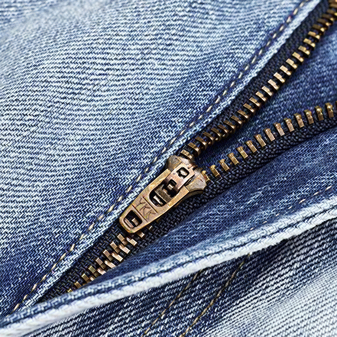 Men's Summer Cat Whisker Ripped Wide-Leg Denim Shorts