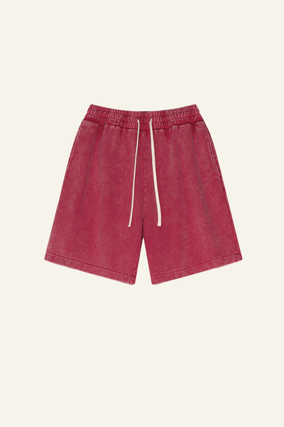 Men's Cottton Washed Athletic Wear Shorts