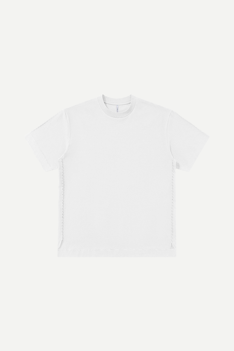 Men's SpringSummer Cooling Embroidery QuickDry Oversized Tee