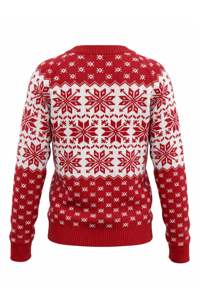 Women Fall Clothing Christmas Fair Isle Snowflake Sweater