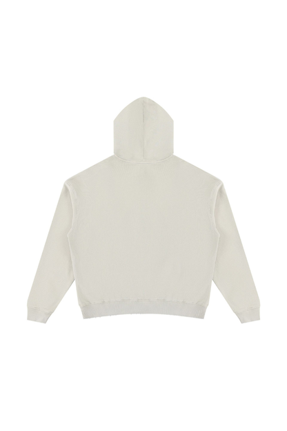 Women Fall Clothing Snow Washed Cropped Heavyweight Hoodie
