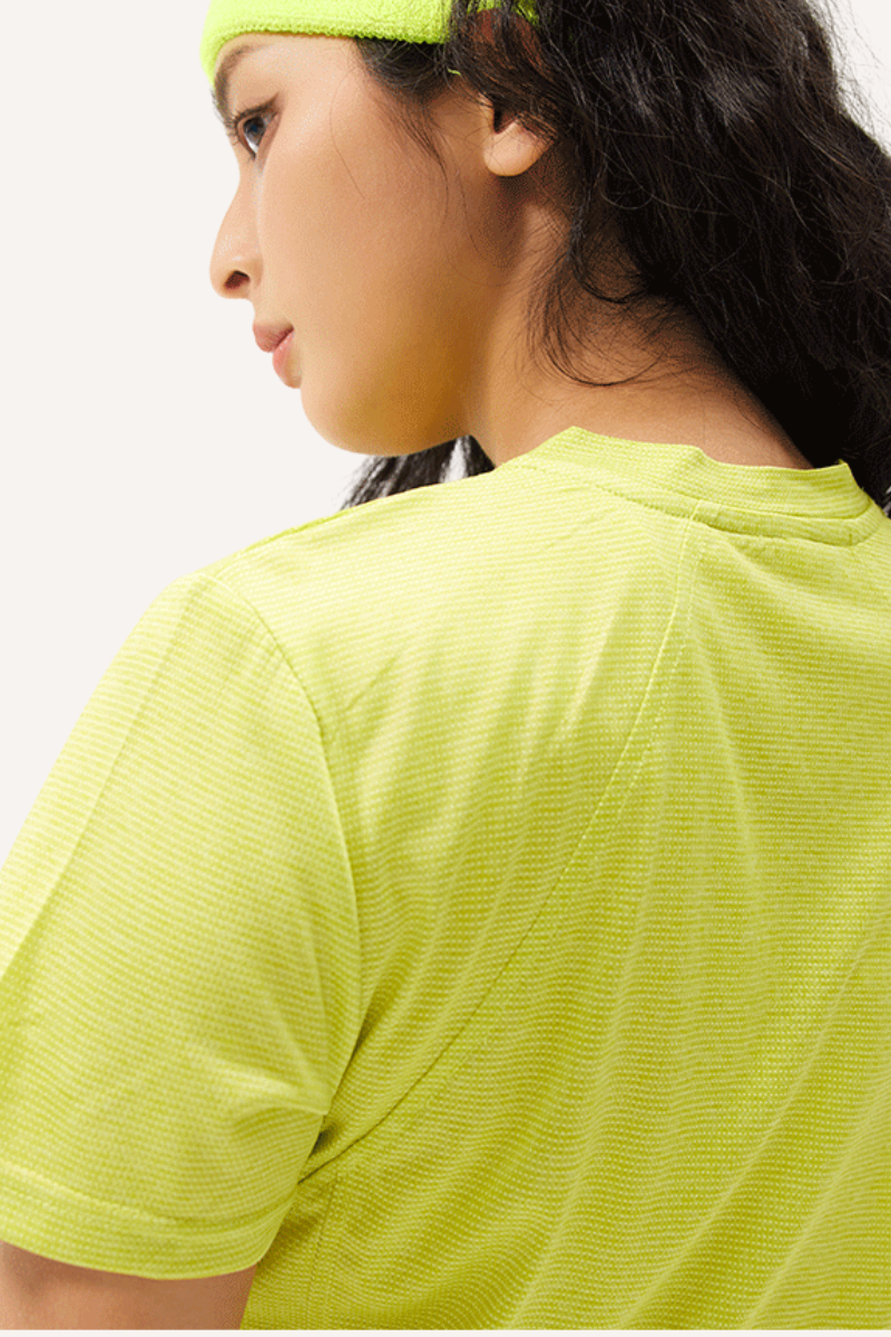Unisex Summer COOLMAX LYCRA Wicking Quick Dry Mock Neck Tee