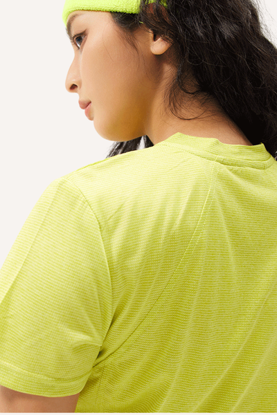 Unisex Summer COOLMAX LYCRA Wicking Quick Dry Mock Neck Tee