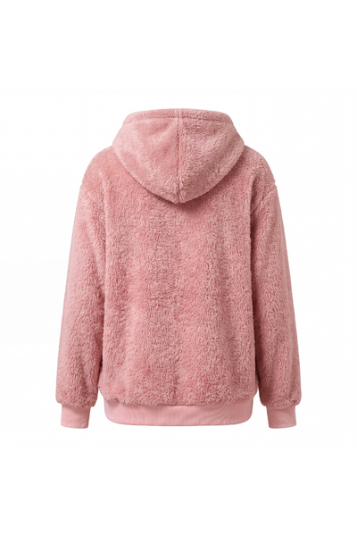 Women Fall Clothing Warm Double-Sided Fleece Pet Hoodie