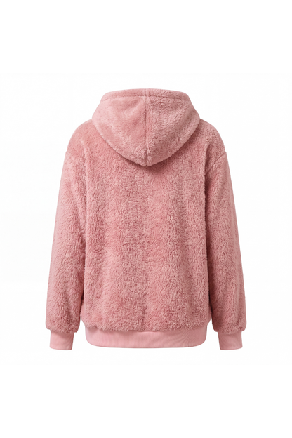 Women Fall Clothing Warm Double-Sided Fleece Pet Hoodie