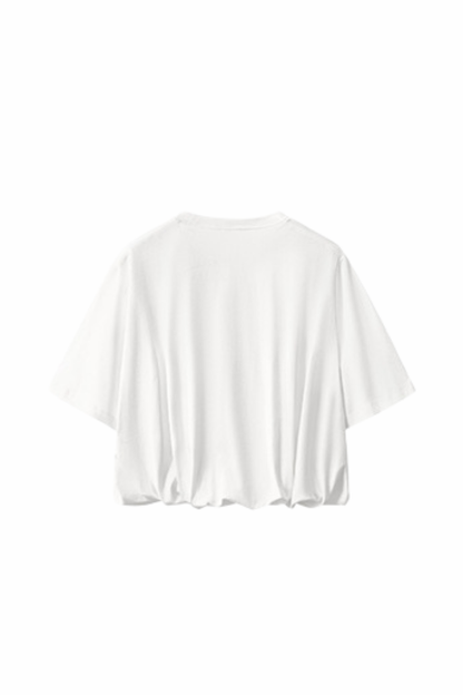 Unisex Summer Cropped T-Shirt