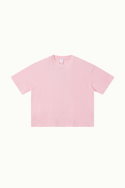 Men's Summer 280g Cotton Washed Oversized Boxy Tee