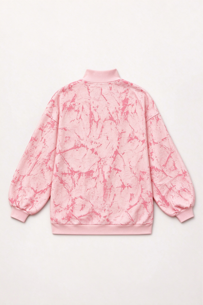 Women's Fall Oversize Crew Neck Pullover Sweatshirt