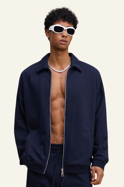 Men's Full Zipper Streetwear Jacket