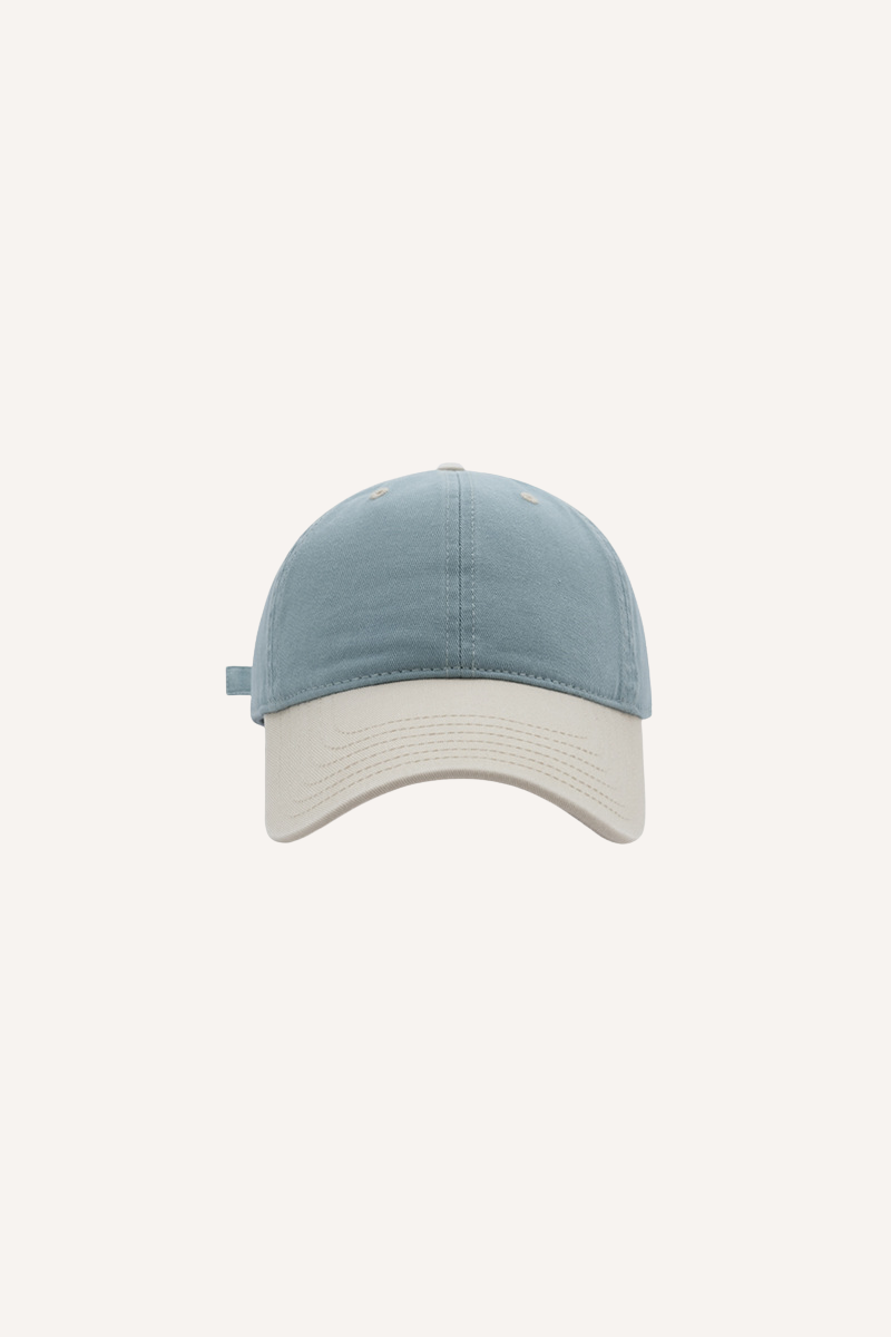 Unisex Colorblock Washed Soft Dad Cap - Street