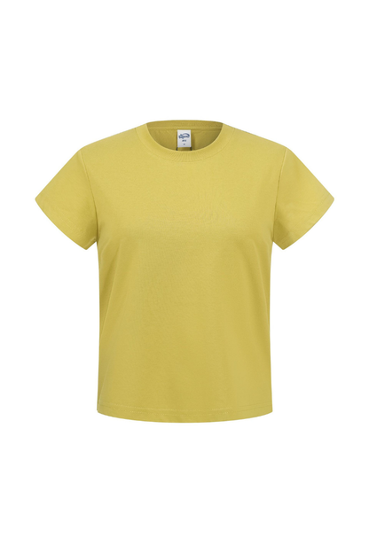 Women's Cotton Athletic Solid Minimalist T-shirt