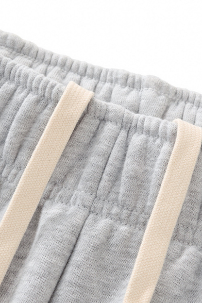 Men's Streetwear  Color-Block Elastic Wide-leg Casual Pants.