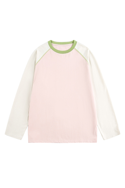 Men's Spring Sorona Colorblock Raglan Long Sleeve Tee