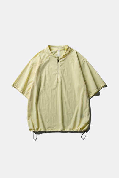 Unisex Half Zip Loose Wicking Cooling Quick Dry Tee