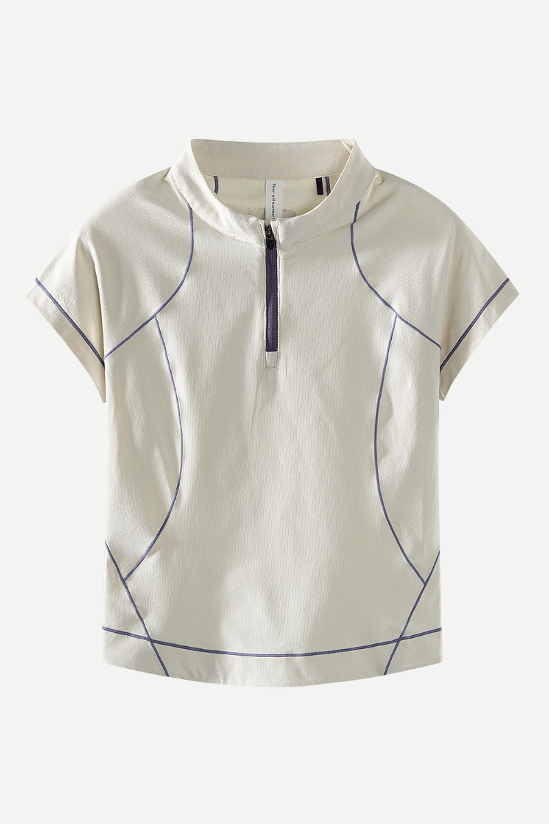 Women's Outdoor Slim Crop Quick Dry LS Tee