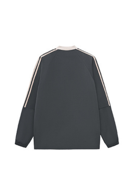 Men's Fall Colorblock V-Neck Raglan Long-Sleeve T-Shirt