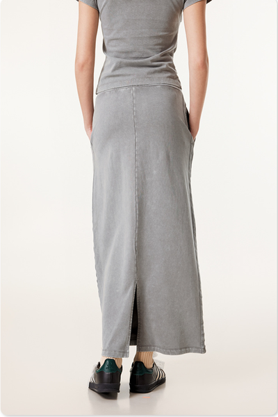 Women's Raw Edge Washed Colorblock Webbing Patchwork Set
