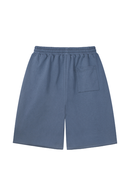 Men's Summer French-Terry Loose 7-Inch Streetwear Shorts
