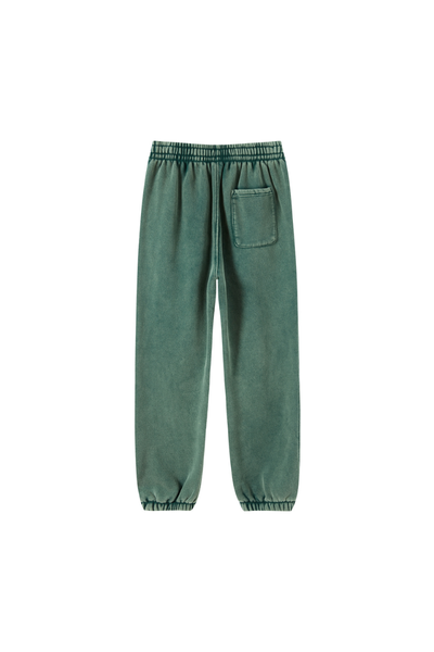 Unisex Fall Clothing Wax Washed Relaxed Jogger Pants
