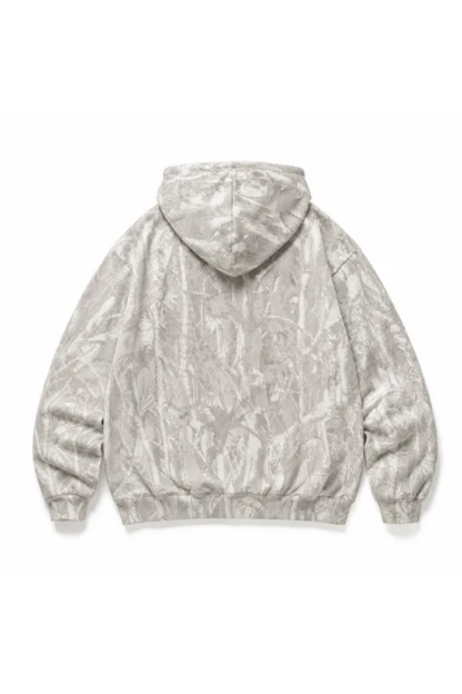 Women Fall Leopard Print Oversized Drop Shoulder Hoodie