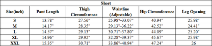 Unisex 2-in-1 Breathable Cooling Quick Dry Bike Shorts