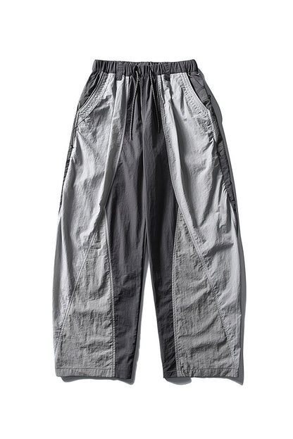 Women Spring Color Block Quick Dry Outdoor Cargo Pants