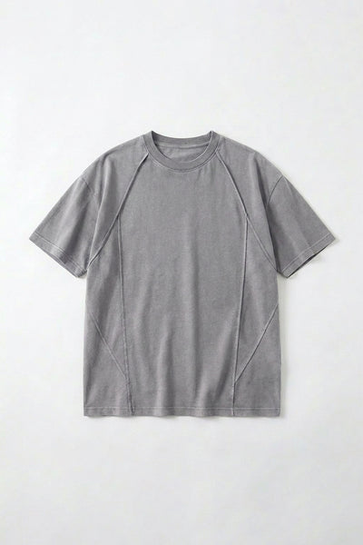 Men's Summer Deconstructed Loose-Seam Streetwear T-Shirt